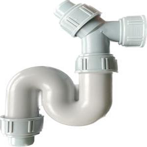 싱크대 S트랩 배수구 부속 악취차단 S+Y트랩 세트