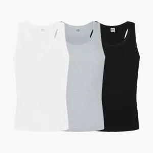 BYE1005 BYC 남자 스포츠 레이서백 망고 골지 민소매 나시 런닝