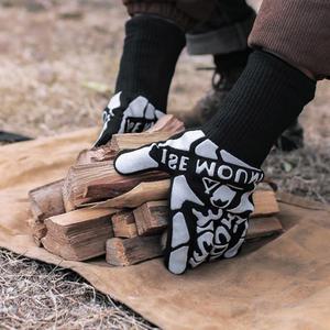 800도 내열장갑 용접 캠핑 바베큐 작업 불멍 안전 방열장갑