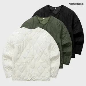 남성 경량 패딩 깔깔이 퀄팅 방한내피 점퍼