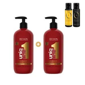 [엘리자베스아덴](의정부점)[스페셜]레브론 프로페셔널 유니크원 올인원 샴푸 490ml 스페셜 1+1세트(디...