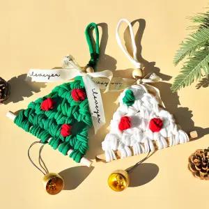 아트앤허그 크리스마스 트리 도어벨 만들기 양말목 업사이클링 DIY 오너먼트 장식