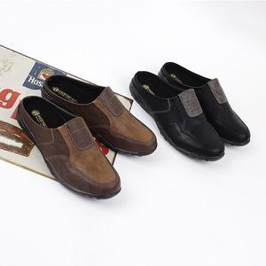 [디아]행텐 국산 남성 단정 사무실 기모 보온 슬리퍼 3cm