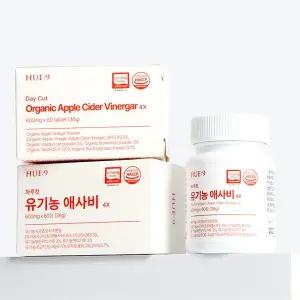 애사비 사과초모식초 오가닉산 식초 알약 캡슐 애플사이다비니거 2통