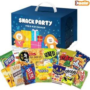 스낵파티 과자선물세트 (c17) 어린이날 생일 간식 행사 크리스마스 단체/선물