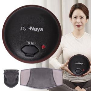 복대포함 프리미엄 돌찜질기 충전식 복부 배찜질기 온열 돌뜸 찜질기 굿스톤 SN188