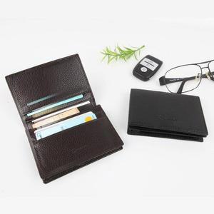 [M7] 남자 베이직 레자 명함 갈색 카드 케이스 지갑