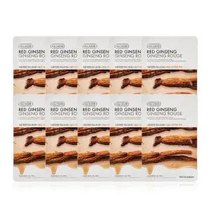 [10매] 더페이스샵 갈아만든 홍삼 마스크시트 20g