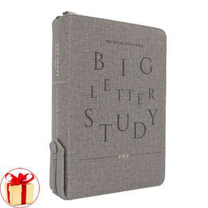 형광펜) 큰글자 스터디성경 개역개정 새찬송가 대합본 PU 다크베이지 (생명의말씀사) /성경책