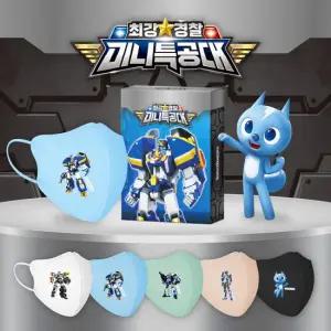 미니특공대 시즌6 키즈 캐릭터 마스크 스페셜 에디션) 10매