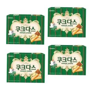 [일상점빵] 쿠크다스 커피 289g X 4갑 대용량 인기 간식 골라담기