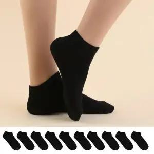 국산 비바 남여 무지 스니커즈양말 10켤레 남자 여자 학생 발목 무지 짧은 여름 양말