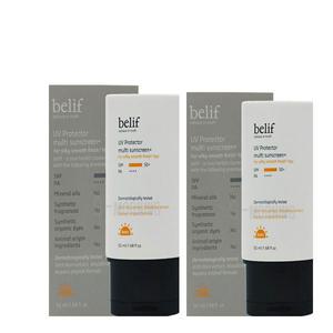 빌리프 유브이 프로텍터 멀티 선스크린 플러스 50ml+50ml (2개)