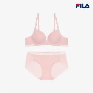 [휠라] 아웃핏 파스텔 스킨핑크 브라 팬티 세트 (FI4BAF2441FSKK_2SKU)