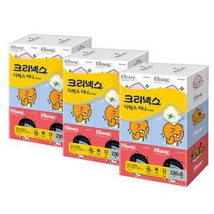 크리넥스 카카오 미니 230매x18개