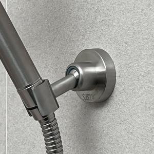 에브리윅 무타공 스텐 샤워기 홀더 샤워호스 거치대 걸이