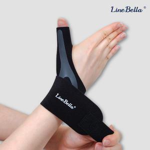 [라인벨라] 썸라인 엄지손가락 손목보호대 밴드 왼손 오른손/아대 밴드 헬스 임산부 마우스 골프