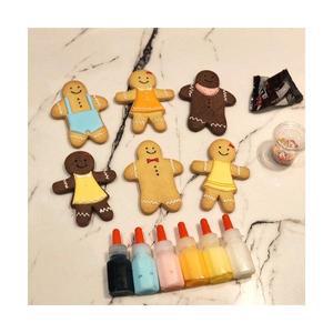 진저맨 진저걸 파스텔 아이싱 쿠키DIY키트 세트 수제 쿠키만들기 집콕놀이 주문제작