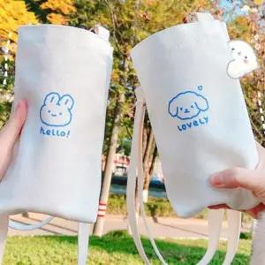 알럽하우스 텀블러 미니 에코백 드링크백 크로스 핸드폰 물병