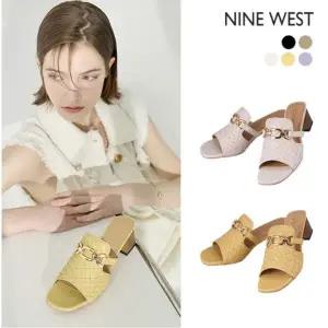 [롯데백화점]나인 웨스트 체인장식 슬리퍼 NW048