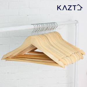 [가쯔]원목옷걸이30개