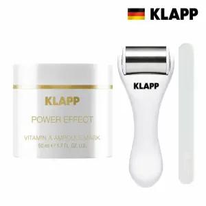 [스페셜]클랍 비타민A 앰플 흡수 마스크 1단지 + 크리아오 롤러 + 스파출라