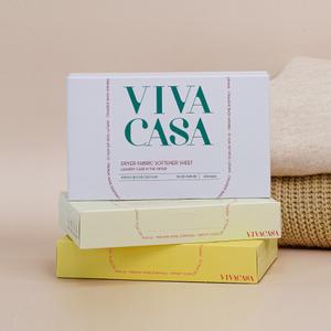 비바까사 퍼퓸 건조기시트 섬유유연제 40매 4박스(160매) 3가지향