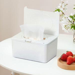 다용도 물티슈 케이스 원터치 디스펜서 반자동 보관함 밀폐 커버