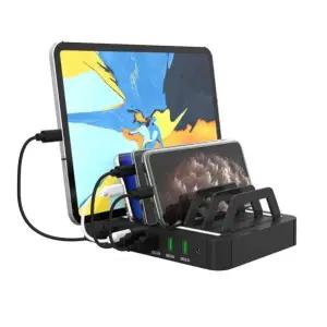 PD QC3.0 7포트 USB 거치형 충전기 NEXT-47QTC [H@lu]