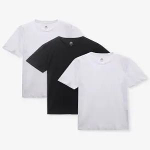 (정상가:17,900원) 베이직하우스 라운드 반팔 3팩 티셔츠 무지티 시리즈