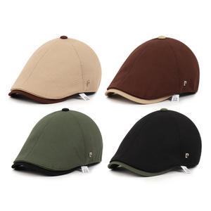 비토스 피에르가르뎅 봄가을 투톤 헌팅캡