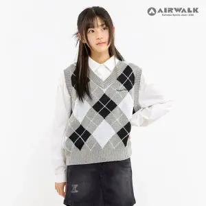 [보리보리/에어워크 주니어]주니어 아가일 니트 베스트 조끼