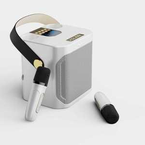 음향기기 100W 전력 휴대용 TV 세트 무선 블루투스 스피커 야외 마이크 통합 기계