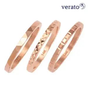 12시전 오늘출발 베라토 14K 할로우 컷팅 실반지 레이어드 가드링 데일리 여성 여자 우정 커플 친구 선물