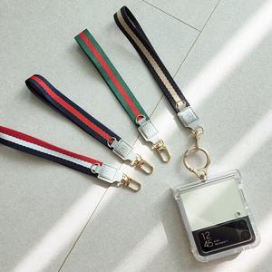 손목줄 + 케이스 Set 힌지보호 핑거링 고리 투명 갤럭시 Z플립 7 6 5 4 3 제트플립 지플립 핸드폰줄 스트랩