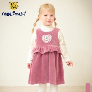 [몰리멜리] 소공녀벨로아골지원피스