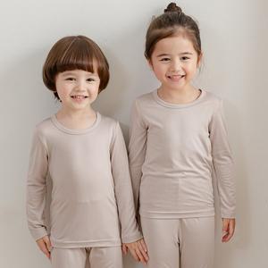 [꼬마친구]라이트 코코아 웜히트텍 아동내의 아동내복 실내복