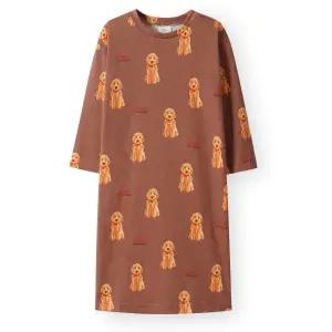 [오르시떼](센텀시티점)여아동 E036 빈티지루이(BR) 긴소매 원피스 (80-85)