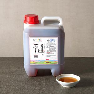 멸치액젓 4L 대용량 업소용 순수 원액  김장용 남해안 멸치 국내산 천일염 두도액젓