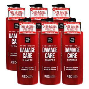 미쟝센 데미지케어 레드 프로틴 샴푸 680mL x 6개