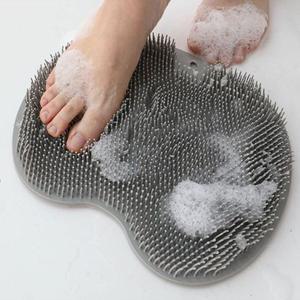 풋브러쉬 발 씻기 세척 실리콘 매트 각질 마사지 지압 (마사지풋브러쉬)
