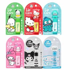 산리오 립케어 3개 / 시나모롤 , 헬로키티 , 한교동 , 포차코 , 마이멜로디 선택가능 / 유아 어린이 립밤