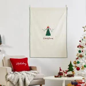 [모던하우스] 모던하우스 그라피크 크리스마스 가리개 커튼 90x120 1P BL4024017