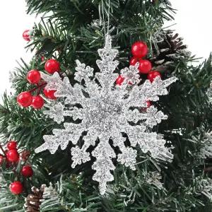 트리 크리스탈 눈결정A 오너먼트 트리장식 5p