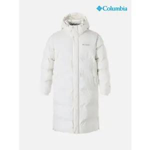 [하프클럽/컬럼비아]유니 액티브 옴니히트 롱패딩_화이트샌드 (C54-YUD315)