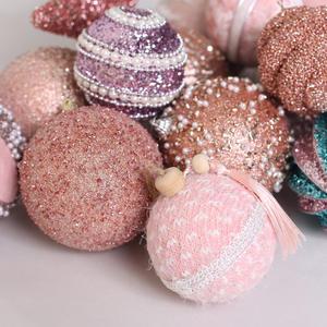 장식볼 랜덤박스 트리 오너먼트 10p세트(핑크) 크리스마스 트리장식 장식소품 장식용품 예쁜리스 꾸미기 펄