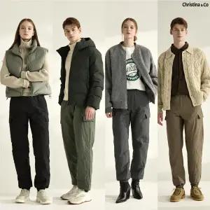 [Christina n Co] 크리스티나앤코 FW 남여공용 장기모 오리털 패딩팬츠 1종(NAD)
