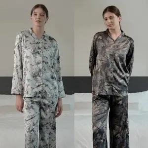 (초특가) 라페어 여성 새틴 파자마 2세트