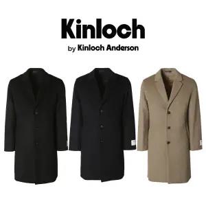 [롯데백화점]킨록 24 FW 남자겨울코트 캐시미어 혼방 구스 탈부착 체스터 코트 3종 IIO5456 DK4465