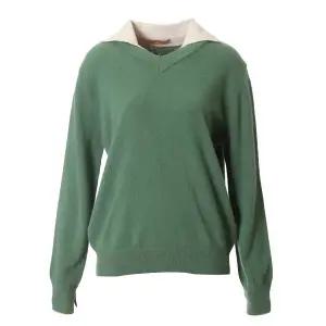 [롯데백화점]요하넥스 캐시블렌드 카라 배색 니트탑 J4D1N09